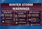 FIRST ALERT: las vegas weather — Two winter storms to bring widespread rain, heavy mountain snow and gusty winds