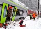 Five injured as swiss train avalanche derails near Goppenstein