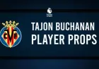 Tajon Buchanan’s Goal Odds Against Levante UD on February 18