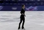 Isabeau Levito practices ahead of her free skate