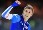 Speed skating upset: ning zhongyan edges Jordan Stolz in 1,500m as U.S. advances in curling, readies for figure skating and hockey finals