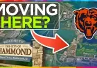 Chicago Bears Moving to Indiana? Hammond’s Wolf Lake Pitch Gains Momentum, but the Team Hasn’t Committed Yet