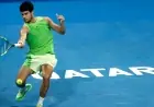 Carlos Alcaraz survives chair-umpire clash to reach Doha semifinals