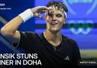 Sinner Stunned in Doha: Jakub Mensik Upsets World No. 2 to Reach Qatar Open Semi-Finals