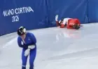Kamila Sellier injured after skate blade strikes her face in 1500m short-track quarterfinal