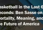 Ben Sasse on Mortality, Meaning, and a Dying Breed of Politician