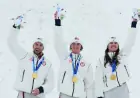USA Wins Gold in Freestyle Skiing Mixed Team Aerials at Winter Olympics