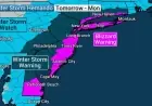 Blizzard Warning, Winter Storm Watch and Winter Storm Warning: Snow Storm Weather Forecast for NYC as Heavy Snow Targets Sunday Into Monday