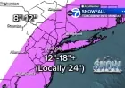 Blizzard Warning Issued as Powerful Storm Poised to Slam Tri-State Sunday Night into Monday