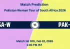 SA-W vs PAK-W 1st ODI 2026: Dream11 Forecast, Fantasy Picks, Pitch Insights