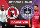Tijuana - Mazatlán: Ovalle empuja el empate y la mala suerte golpea a Xolos