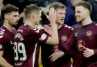 Chesnokov’s Goal Propels Hearts Five Points Clear in Scottish Premiership