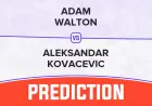Adam Walton vs Aleksandar Kovacevic: Mexican Open first-round prediction and odds