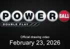 Lottery Powerball Winning Numbers for February 24, 2026 — $218 Million Jackpot Rolls Into Wednesday