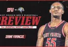 New Haven Basketball Looms Large for Saint Francis Fans as Red Flash Start Final Road Swing