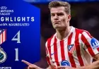 Atlético Madrid Vs Club Brugge: Sorloth hat-trick seals 7-4 aggregate win