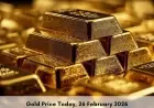 Gold Price Today — February 26, 2026: Gold Futures Hit $5,163 as JP Morgan Targets $6,300 All-Time High