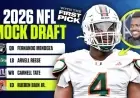 NFL Mock Drafts: Combine Week Reshapes the 2026 First-Round Picture