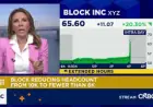 Block layoffs: block slashes staff by nearly half as shares jump 24%