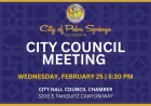 Palm Springs City Council to Address Vehicle Sales Ordinance, Audit Reports