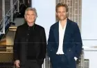 Wyatt Russell and Kurt Russell Visit the Empire State Building; wyatt russell in matching headlines