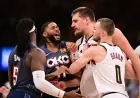 Okc’s momentum and locker-room stakes tested after Lu Dort trip sparks tense confrontation with Nikola Jokic