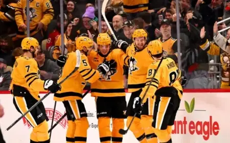 Penguins Secure Fifth Consecutive Victory on Homecoming