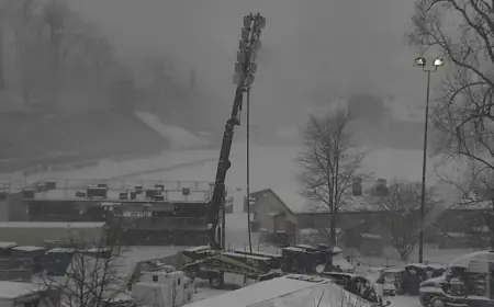 NASCAR Reschedules Bowman Gray Clash to Monday Amid Snowfall