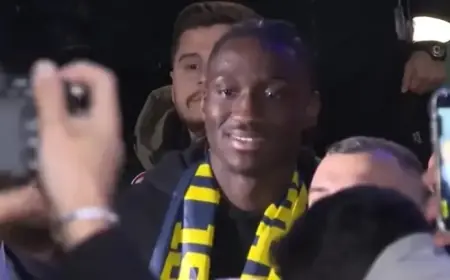 Sidiki Cherif Arrives in Istanbul to Sign with Fenerbahçe!