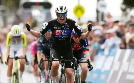 Ally Wollaston Secures Consecutive Victories at Women’s Cadel Evans Road Race