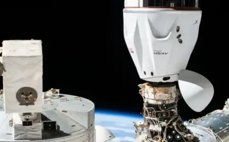 Axiom Secures Fifth Private Astronaut Mission to Space Station