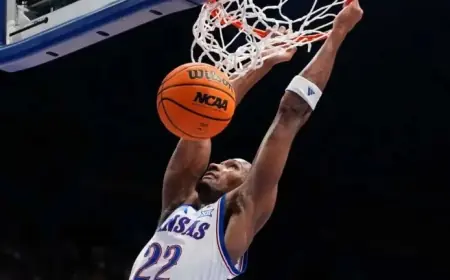 Saunders Sparks No. 13 BYU’s Comeback from 21-Point Deficit Against No. 14 Kansas