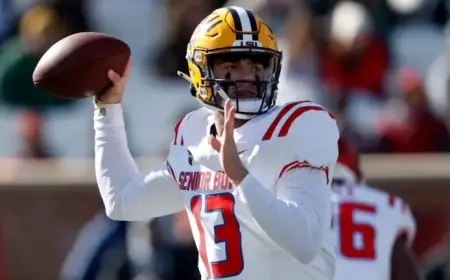 Garrett Nussmeier Shines as MVP in NFL Draft Showcase