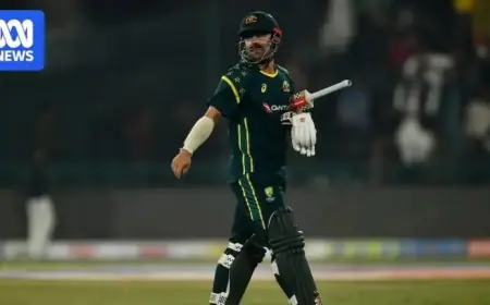 Pakistan Dominates as Australia Falters in T20 World Cup Warm-Up