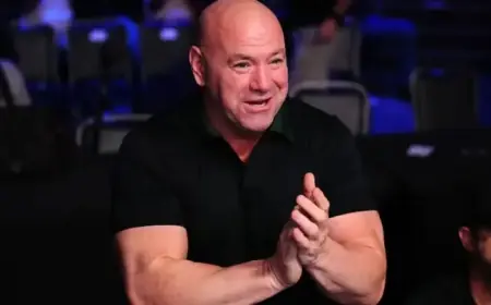 UFC to Fully Fund White House Card, No Taxpayer Money Involved