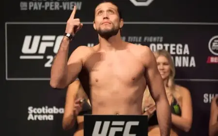 Brian Ortega Withdraws from UFC 326 Event