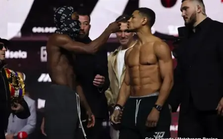 Jamaine Halts Keyshawn’s Face-Off Antics at Weigh-In