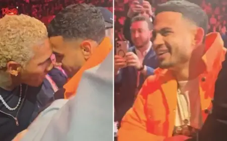 Conor Benn, Rolly Romero Separated After Tense Face-Off at New York Fight