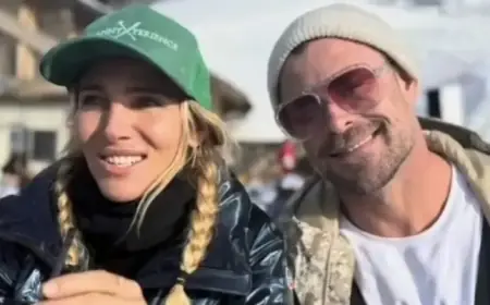 Chris Hemsworth, Elsa Pataky Celebrate Anniversary with Epic Family Snow Trip