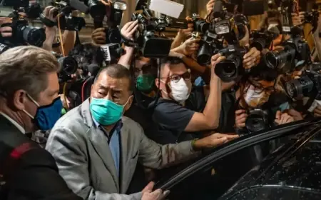 Hong Kong Newsrooms Struggle Amid Fear After Jimmy Lai’s Conviction