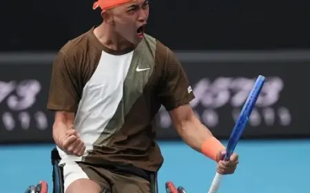 Oda Makes History in 2026 Australian Open Men’s Wheelchair Final