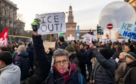 Milan Protests ICE’s Involvement in Winter Olympics