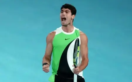 Alcaraz Clinches Australian Open Champion Title