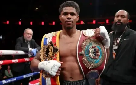 Shakur Stevenson Clinches Four-Division Championship with Dominant Performance