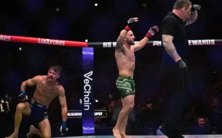 Alexander Volkanovski Secures Unanimous Victory Over Diego Lopes at UFC 325 Australia
