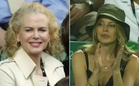 Top Celebrities Attend Australian Open: A Star-Studded Spectacle