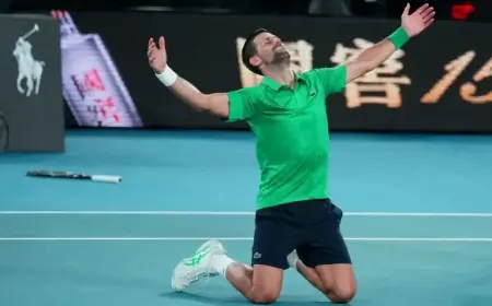 Djokovic, Alcaraz Chase Tennis History in Australian Open Final