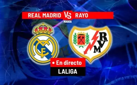 Real Madrid vs. Rayo: Live LaLiga EA Sports Action Today