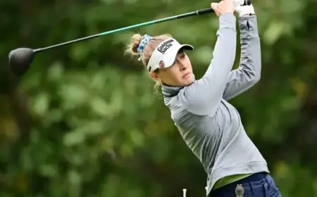 Nelly Korda Leads TOC as Winds Halt Third Round