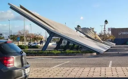 Alicante Hit by Windstorm: Over 160 Incidents in 16 Hours